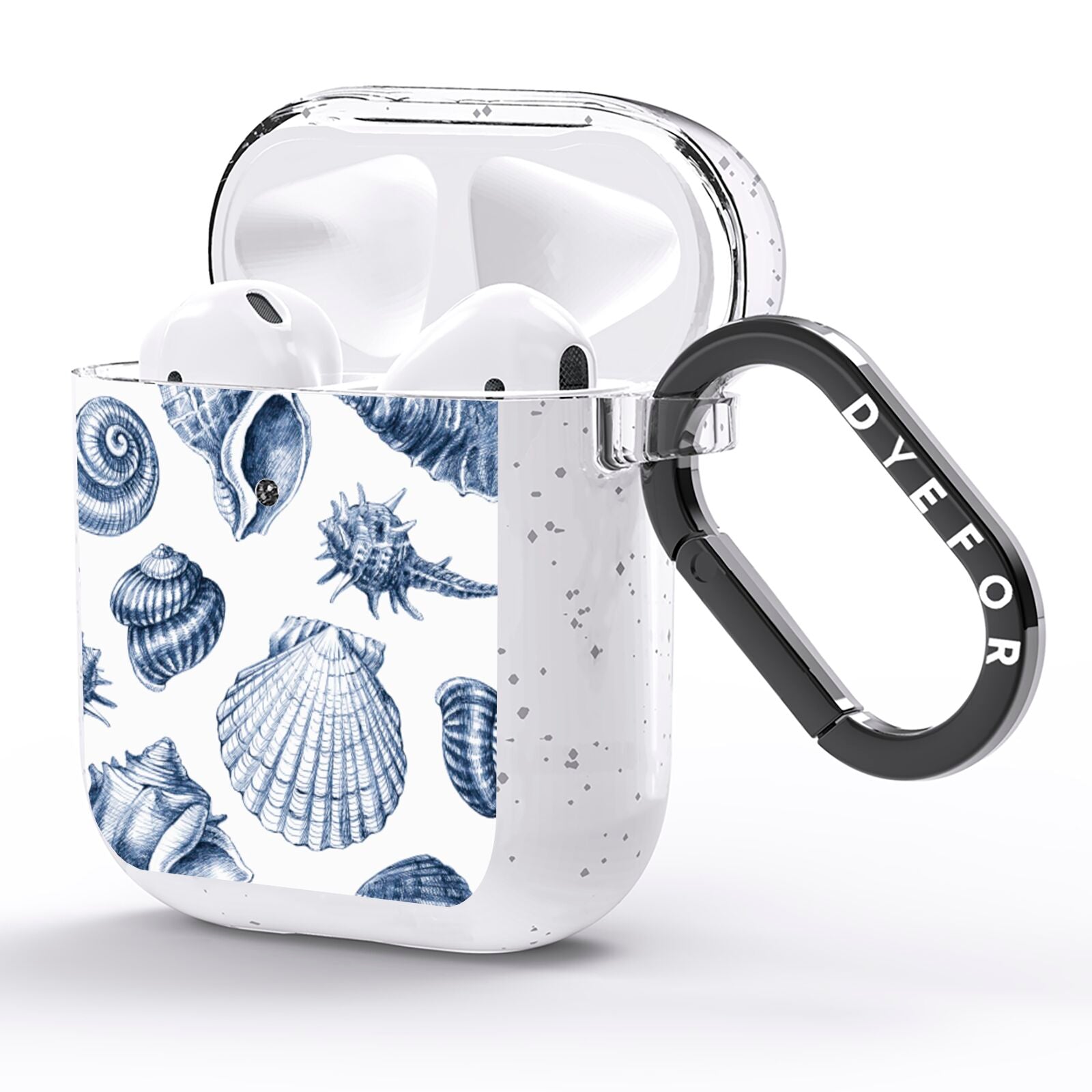 Shell AirPods Glitter Case Side Image