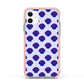 Shell Pattern Apple iPhone 11 in White with Pink Impact Case