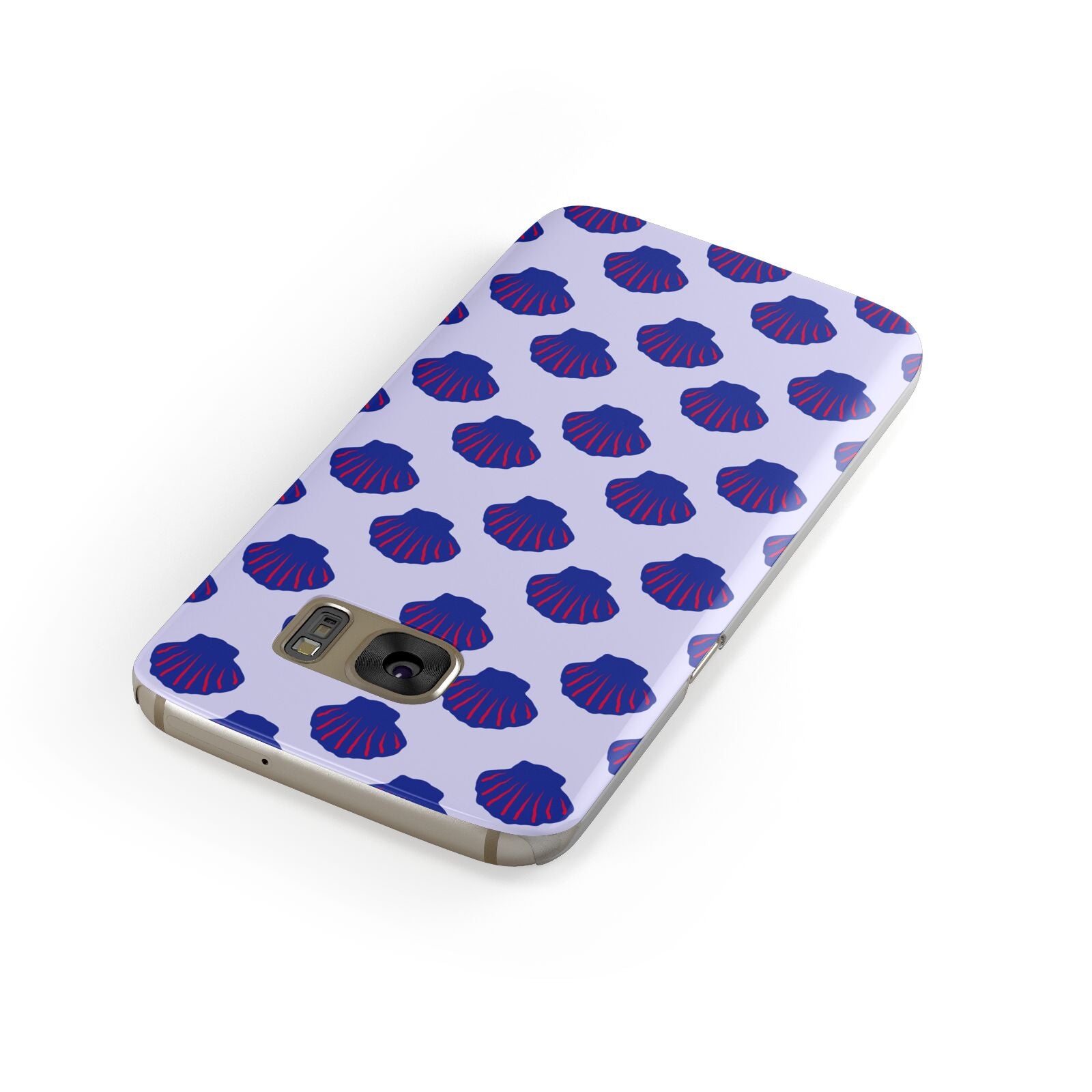 Shell Pattern Samsung Galaxy Case Front Close Up