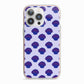 Shell Pattern iPhone 13 Pro TPU Impact Case with Pink Edges