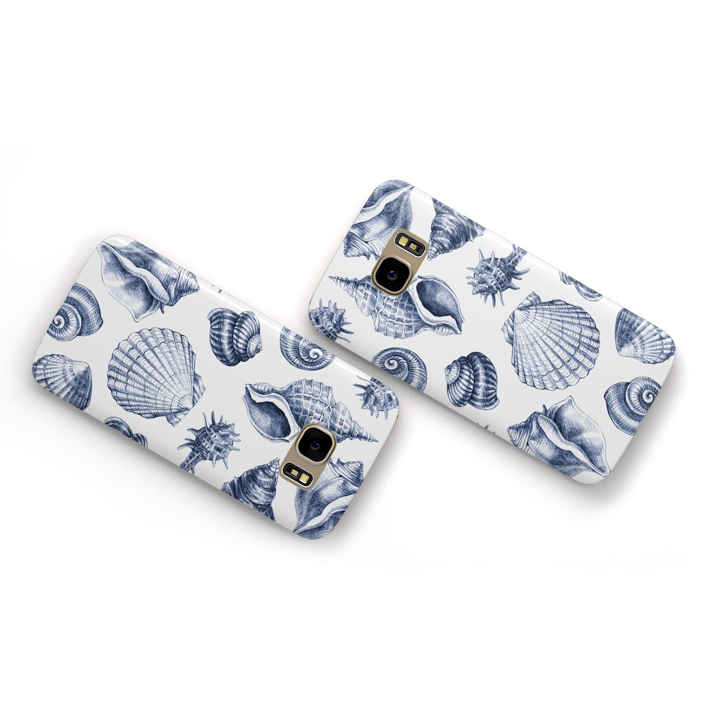 Shell Samsung Galaxy Case Flat Overview