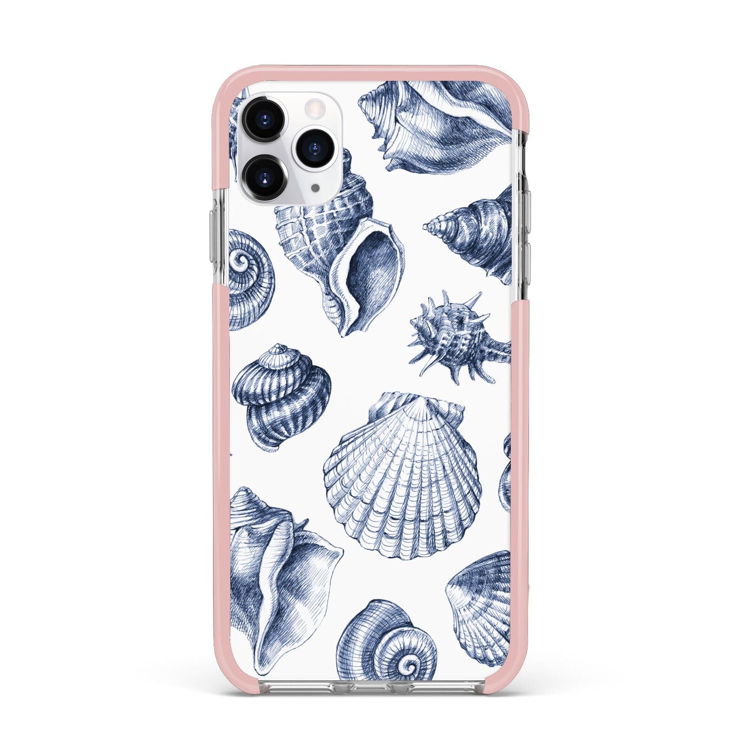 Shell iPhone 11 Pro Max Impact Pink Edge Case