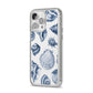 Shell iPhone 14 Pro Max Clear Tough Case Silver Angled Image