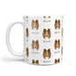Shetland Sheepdog Icon with Name 10oz Mug Alternative Image 1
