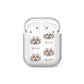 Shih Poo Icon with Name AirPods Case