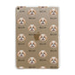 Shih Poo Icon with Name Apple iPad Gold Case