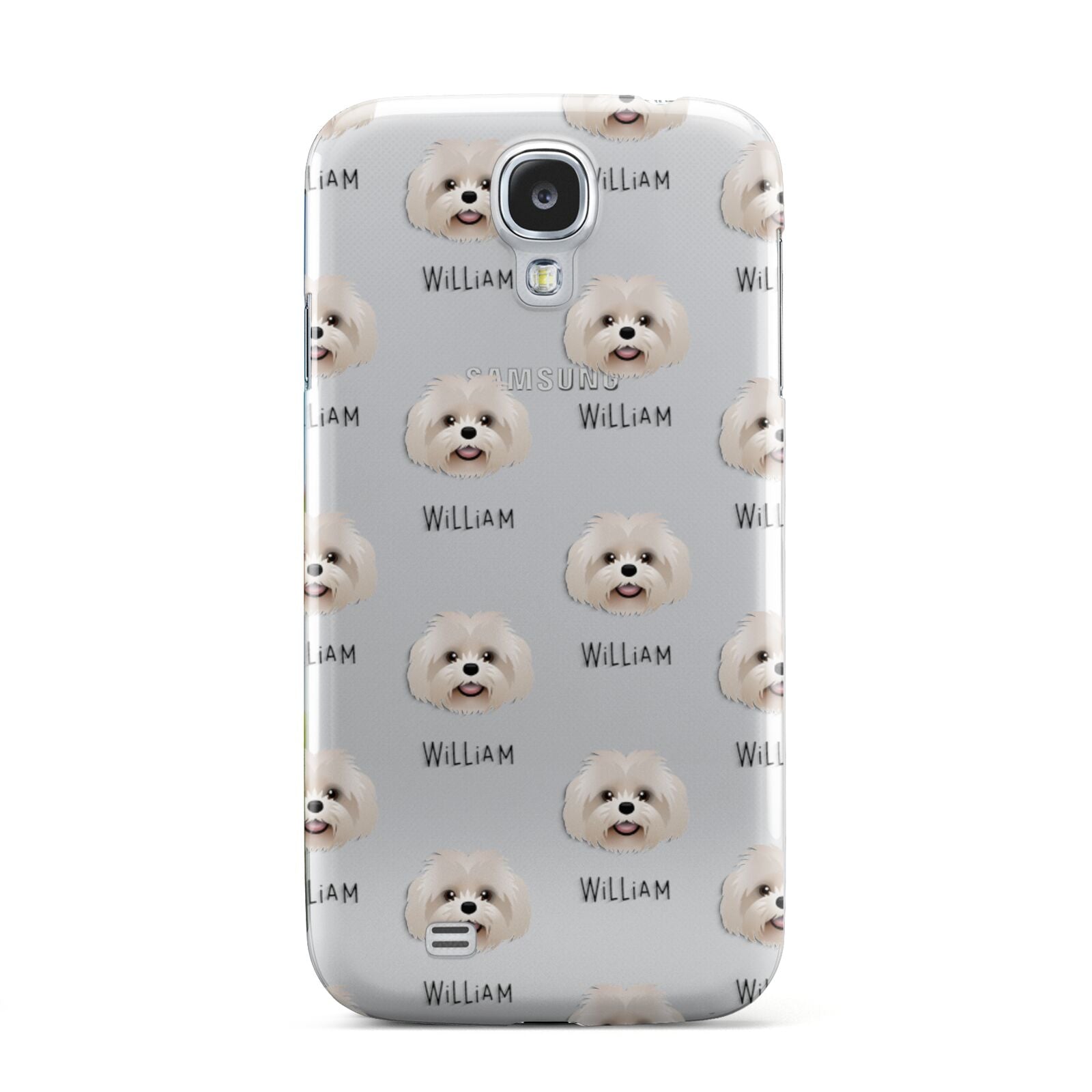 Shih Poo Icon with Name Samsung Galaxy S4 Case