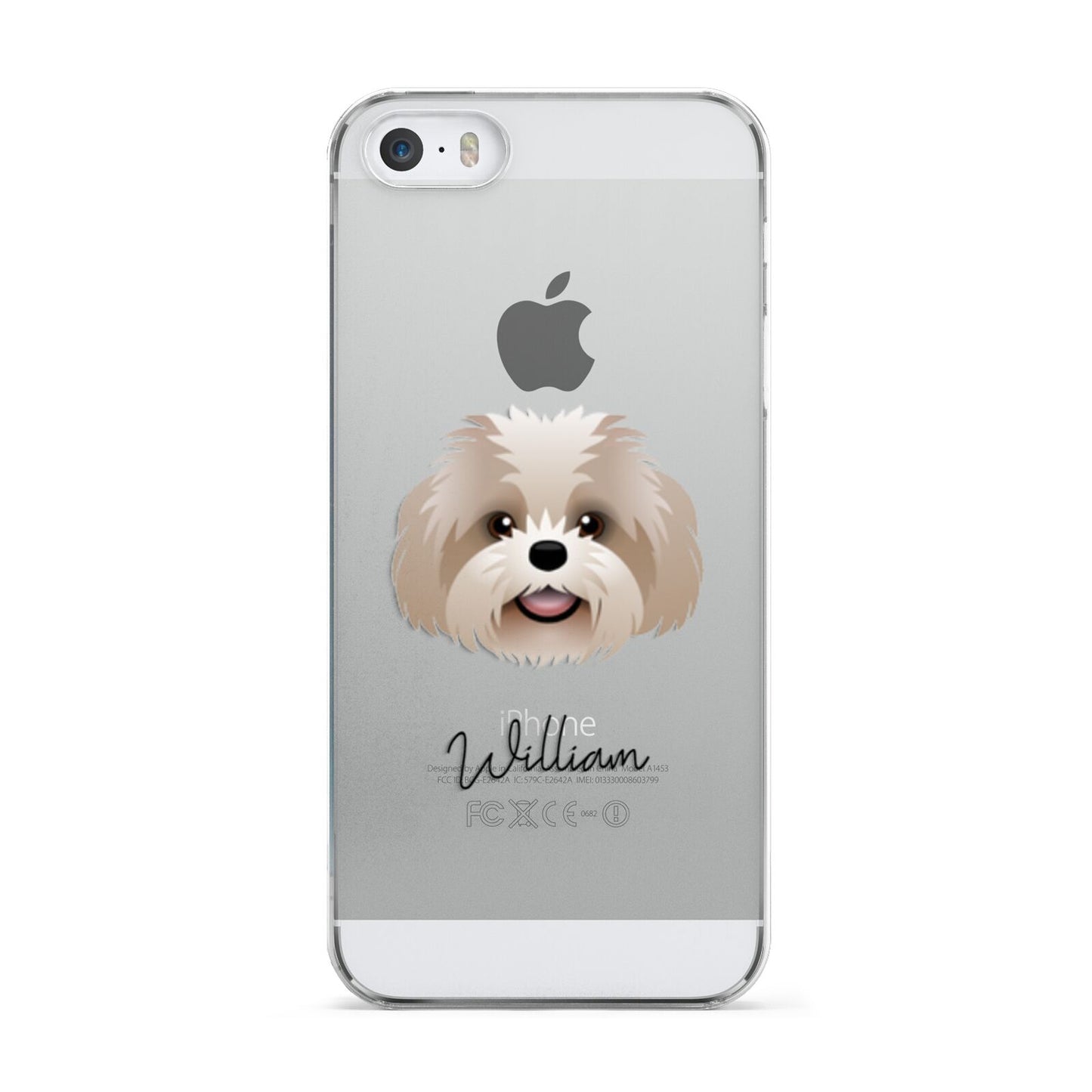 Shih Poo Personalised Apple iPhone 5 Case