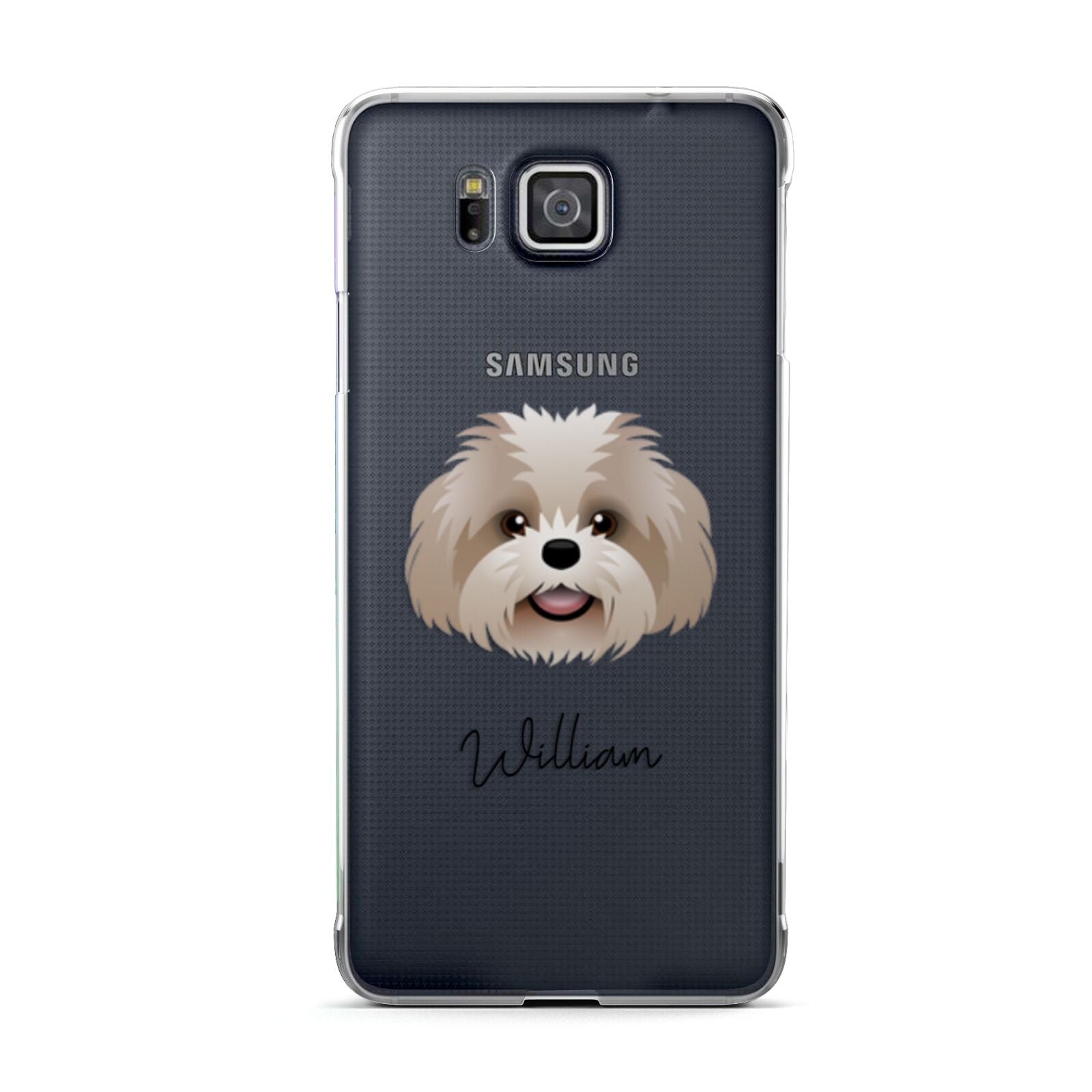 Shih Poo Personalised Samsung Galaxy Alpha Case