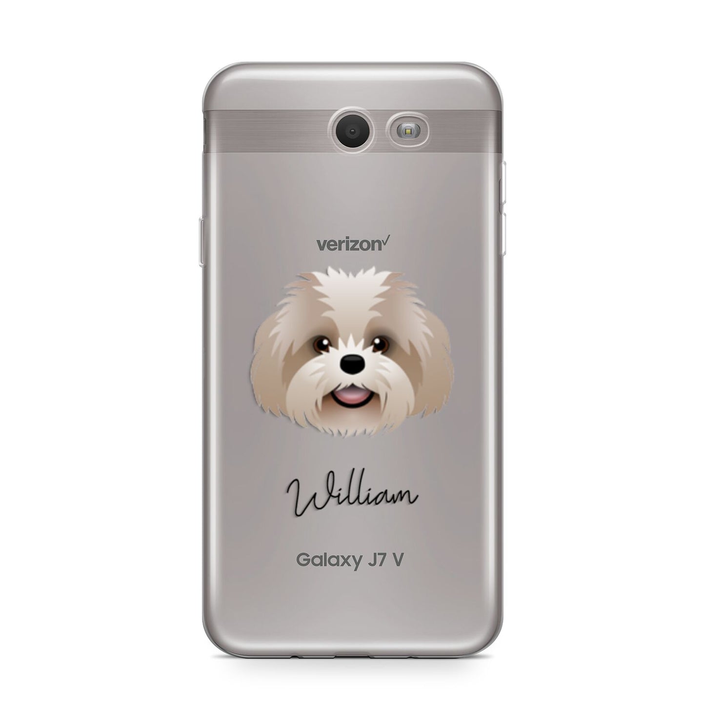 Shih Poo Personalised Samsung Galaxy J7 2017 Case