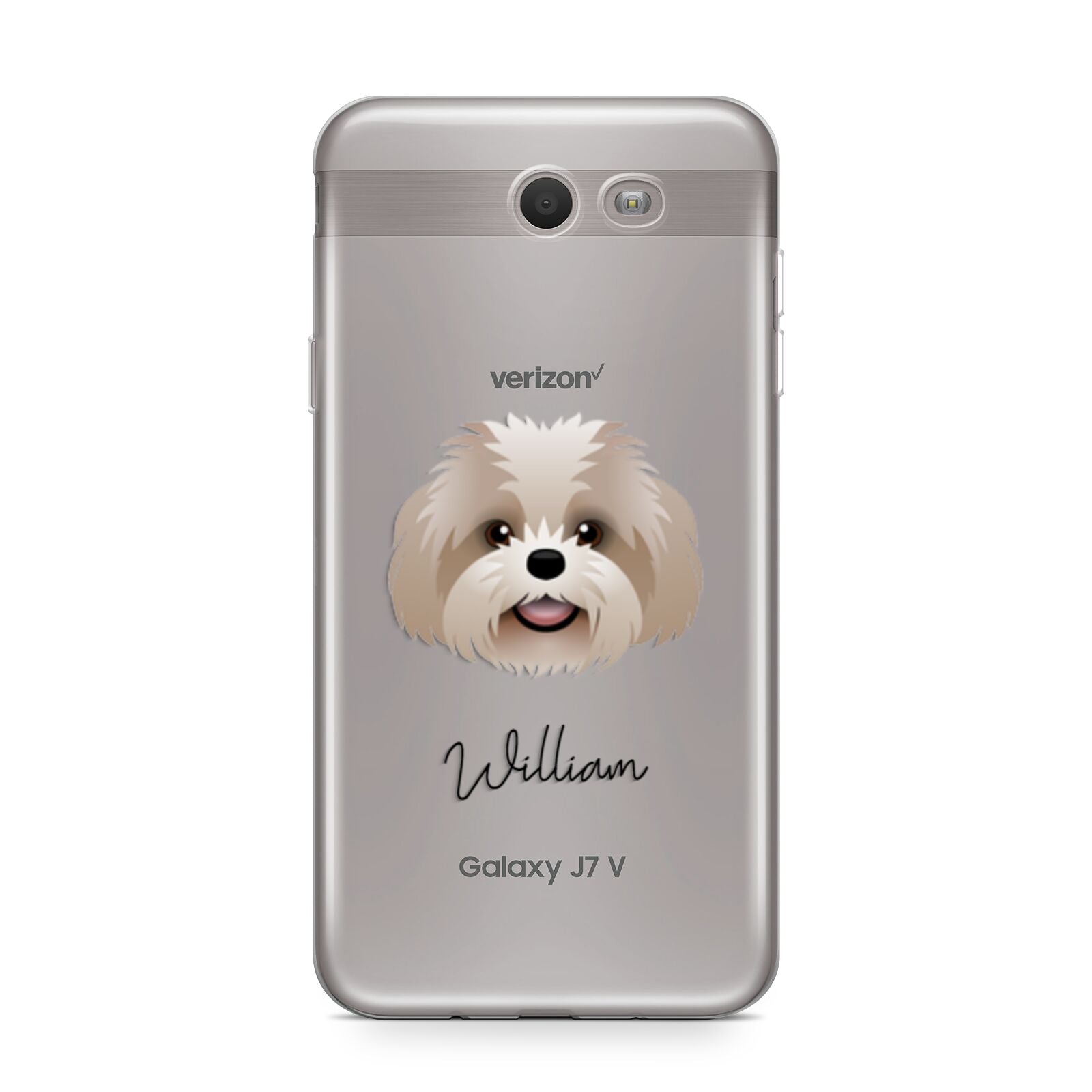 Shih Poo Personalised Samsung Galaxy J7 2017 Case