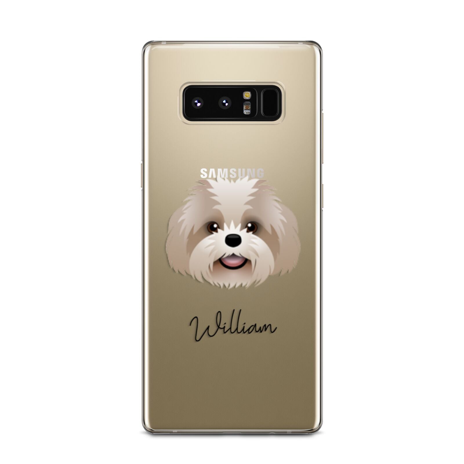 Shih Poo Personalised Samsung Galaxy Note 8 Case