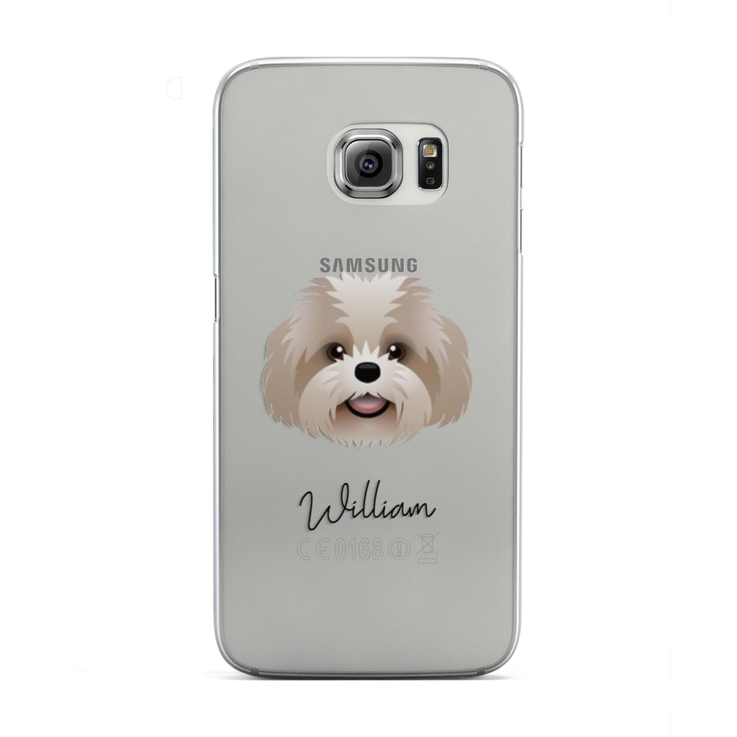 Shih Poo Personalised Samsung Galaxy S6 Edge Case