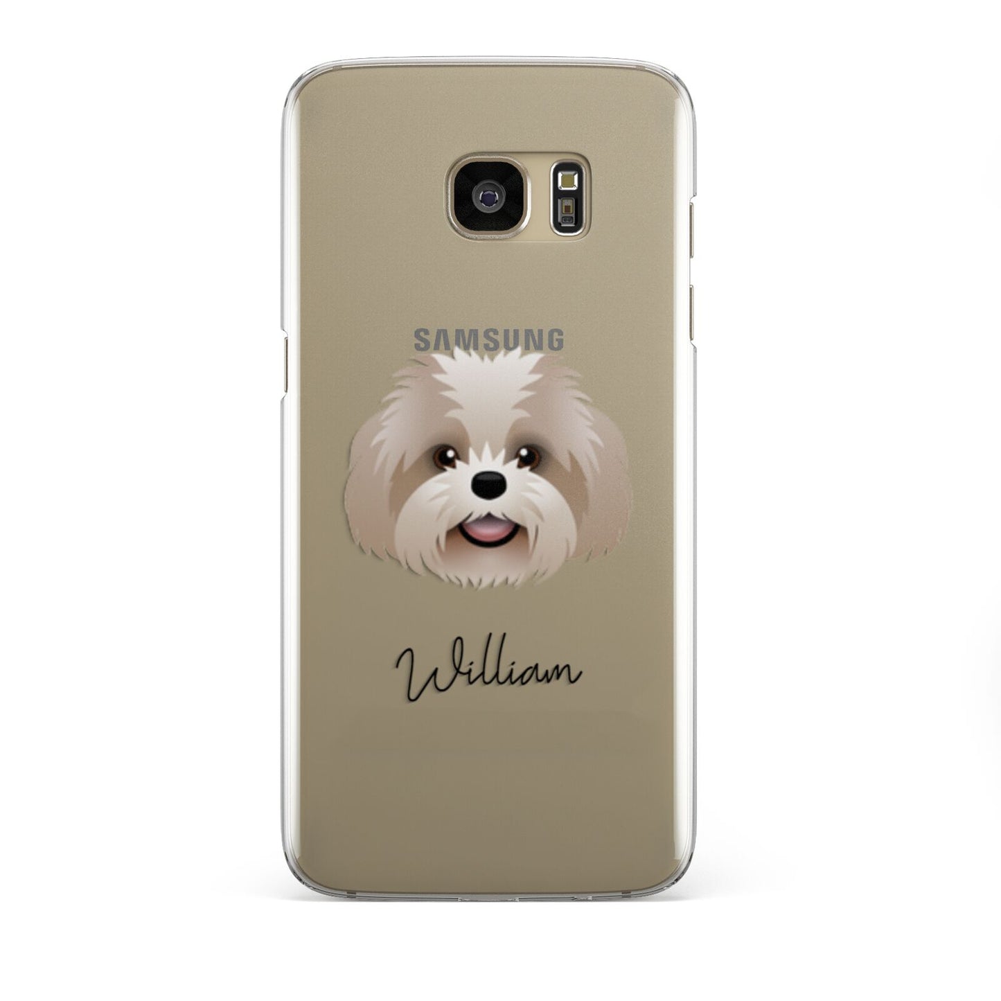 Shih Poo Personalised Samsung Galaxy S7 Edge Case