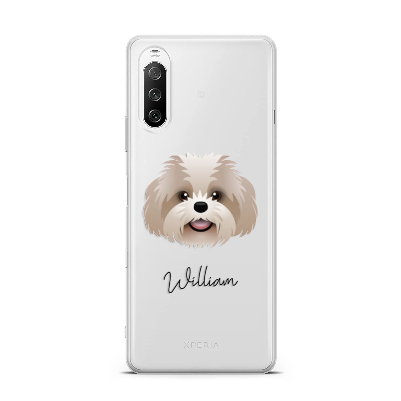 Shih Poo Personalised Sony Xperia 10 III Case