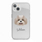 Shih Poo Personalised iPhone 13 TPU Impact Case with White Edges