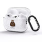 Shih Tzu Personalised AirPods Pro Glitter Case Side Image