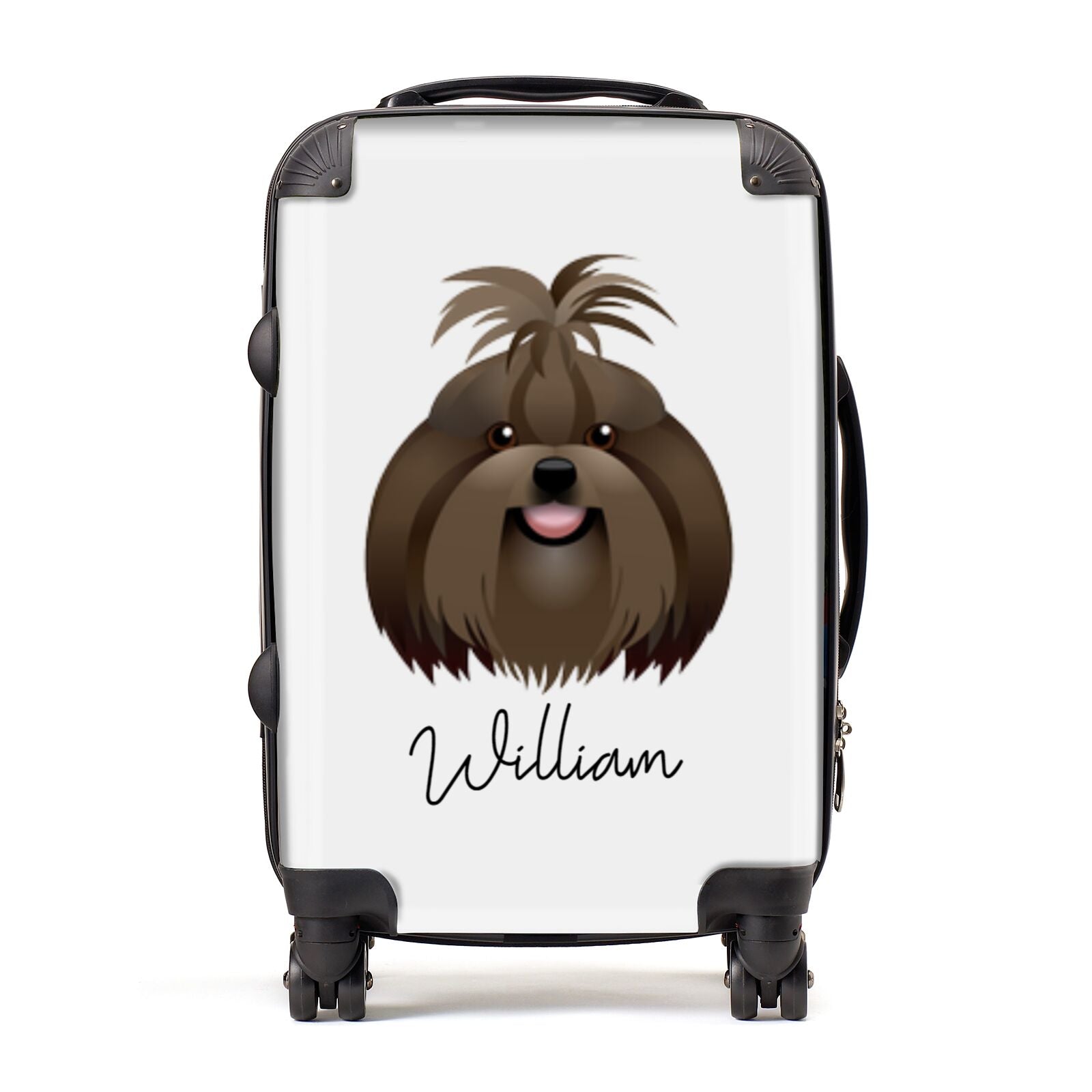 Shih Tzu Personalised Suitcase
