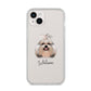 Shih Tzu Personalised iPhone 14 Plus Clear Tough Case Starlight