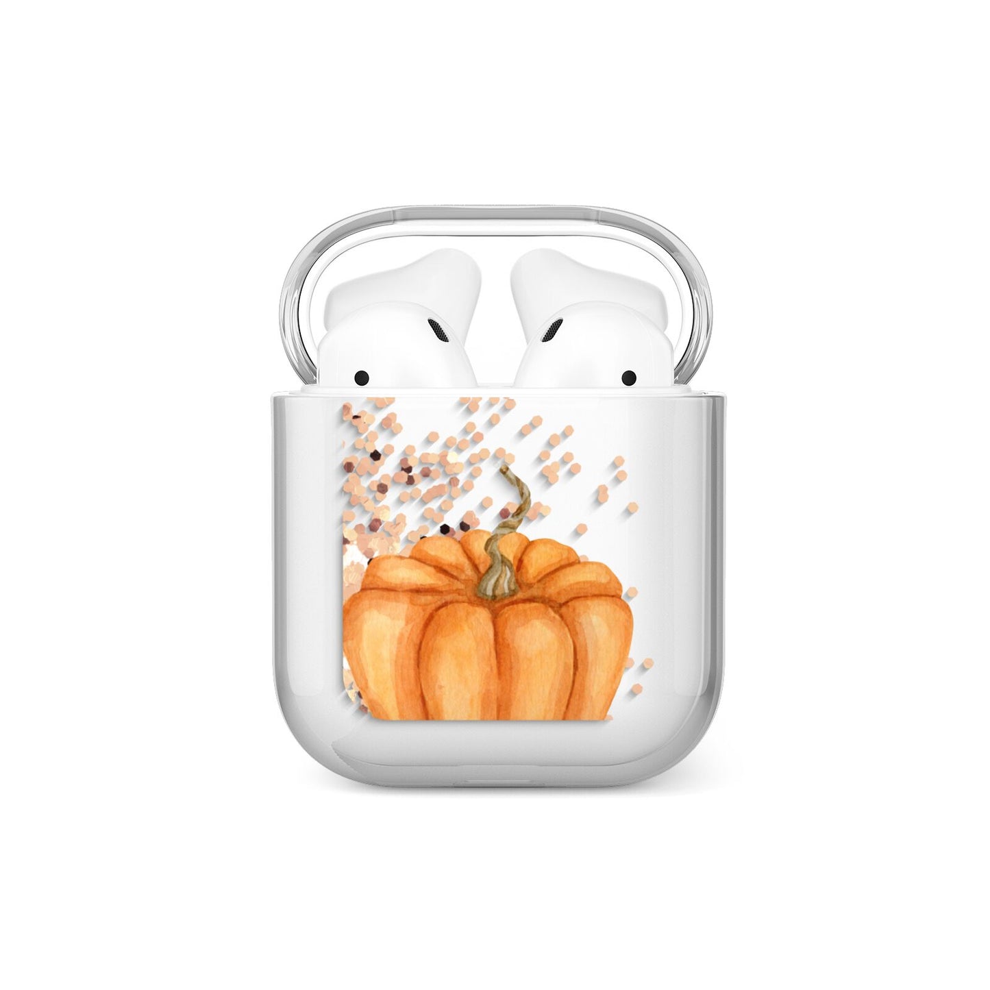 Shimmery Pumpkins AirPods Case