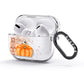 Shimmery Pumpkins AirPods Glitter Case 3rd Gen Side Image