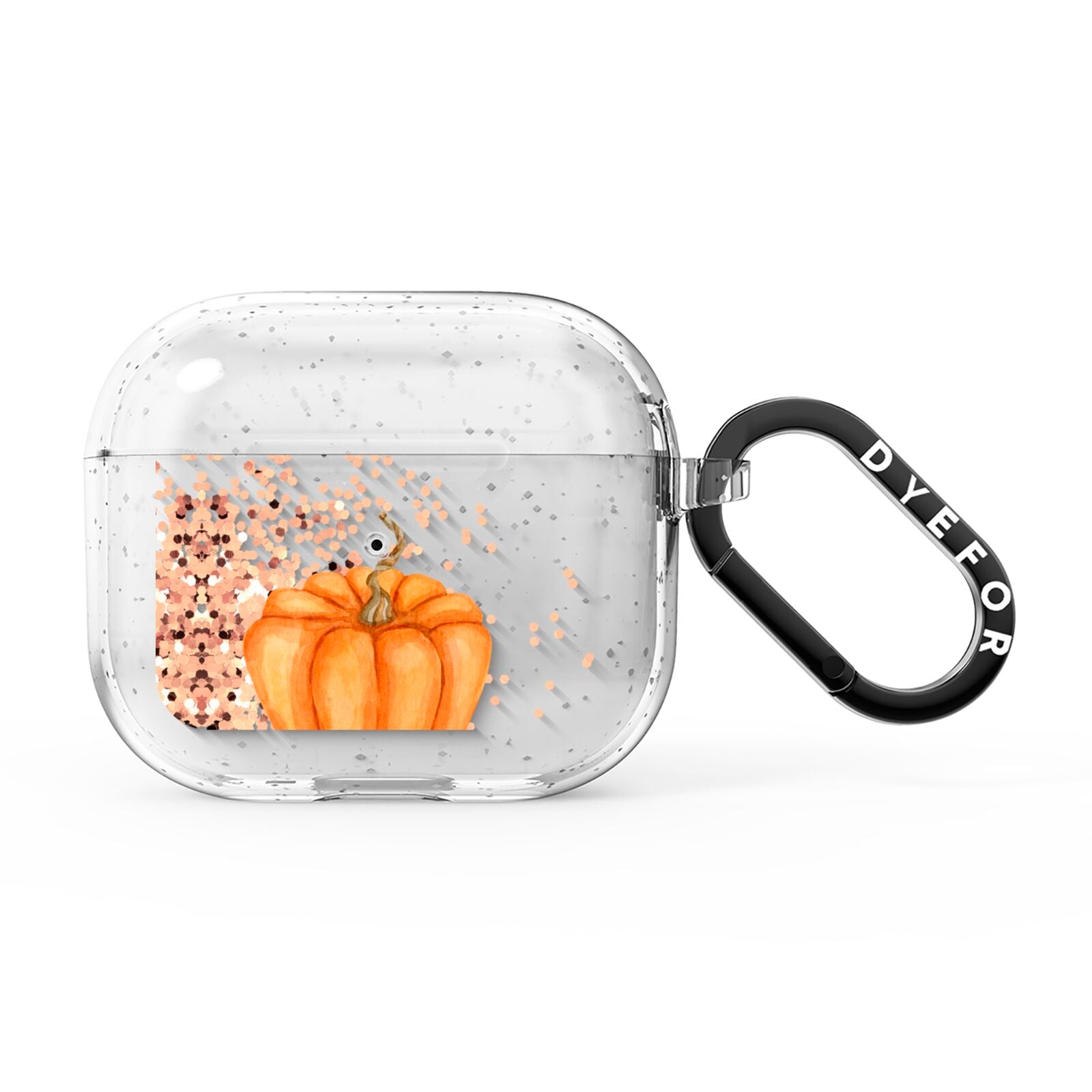 Shimmery Pumpkins AirPods Glitter Case 3rd Gen