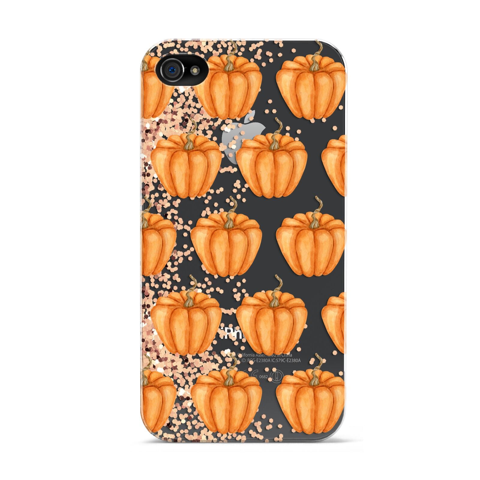 Shimmery Pumpkins Apple iPhone 4s Case