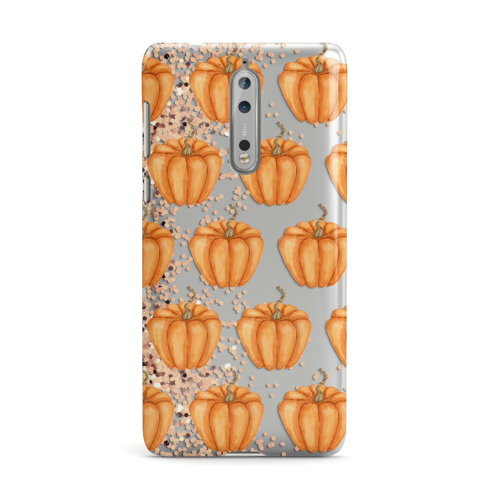 Shimmery Pumpkins Nokia Case