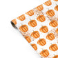 Shimmery Pumpkins Personalised Gift Wrap