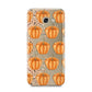 Shimmery Pumpkins Samsung Galaxy A5 2017 Case on gold phone