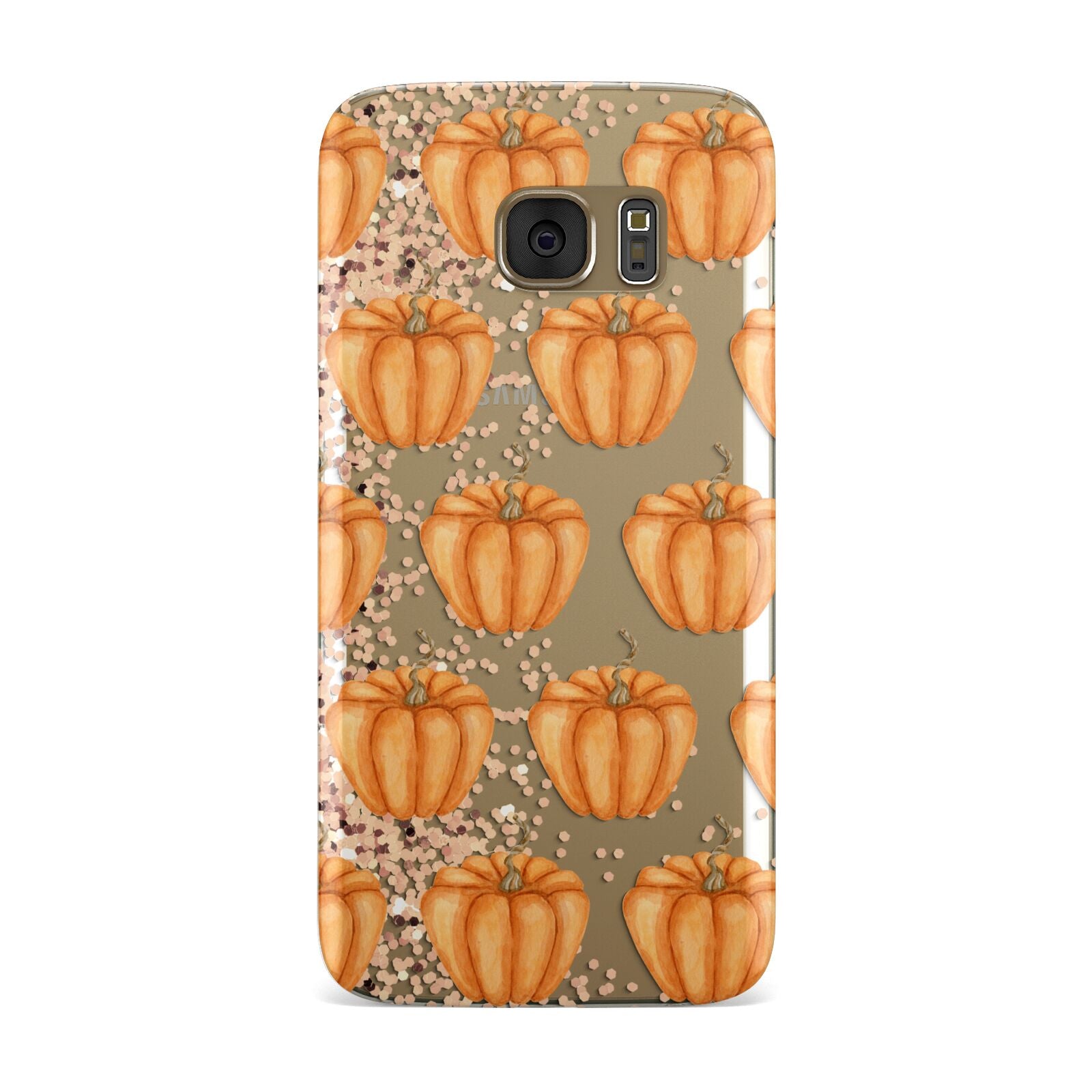 Shimmery Pumpkins Samsung Galaxy Case