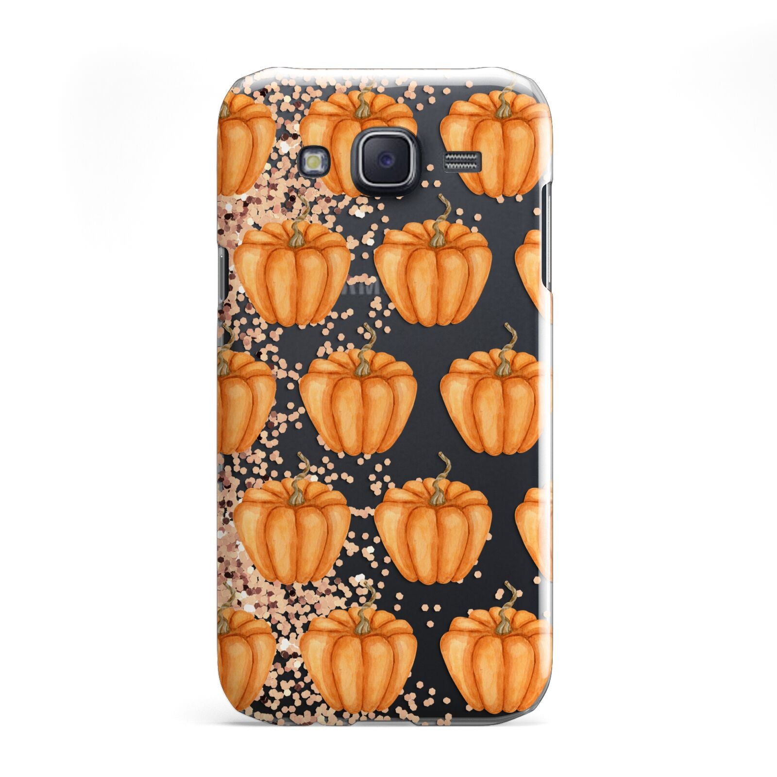 Shimmery Pumpkins Samsung Galaxy J5 Case