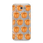 Shimmery Pumpkins Samsung Galaxy J7 2017 Case