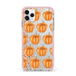 Shimmery Pumpkins iPhone 11 Pro Max Impact Pink Edge Case