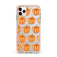 Shimmery Pumpkins iPhone 11 Pro Max Impact Pink Edge Case