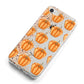 Shimmery Pumpkins iPhone 8 Bumper Case on Silver iPhone Alternative Image
