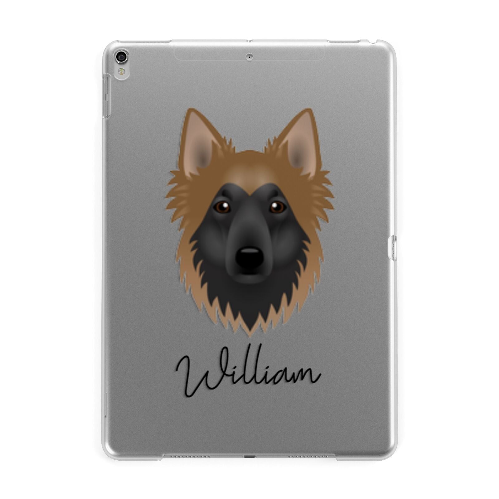 Shollie Personalised Apple iPad Silver Case