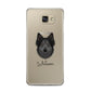 Shollie Personalised Samsung Galaxy A5 2016 Case on gold phone