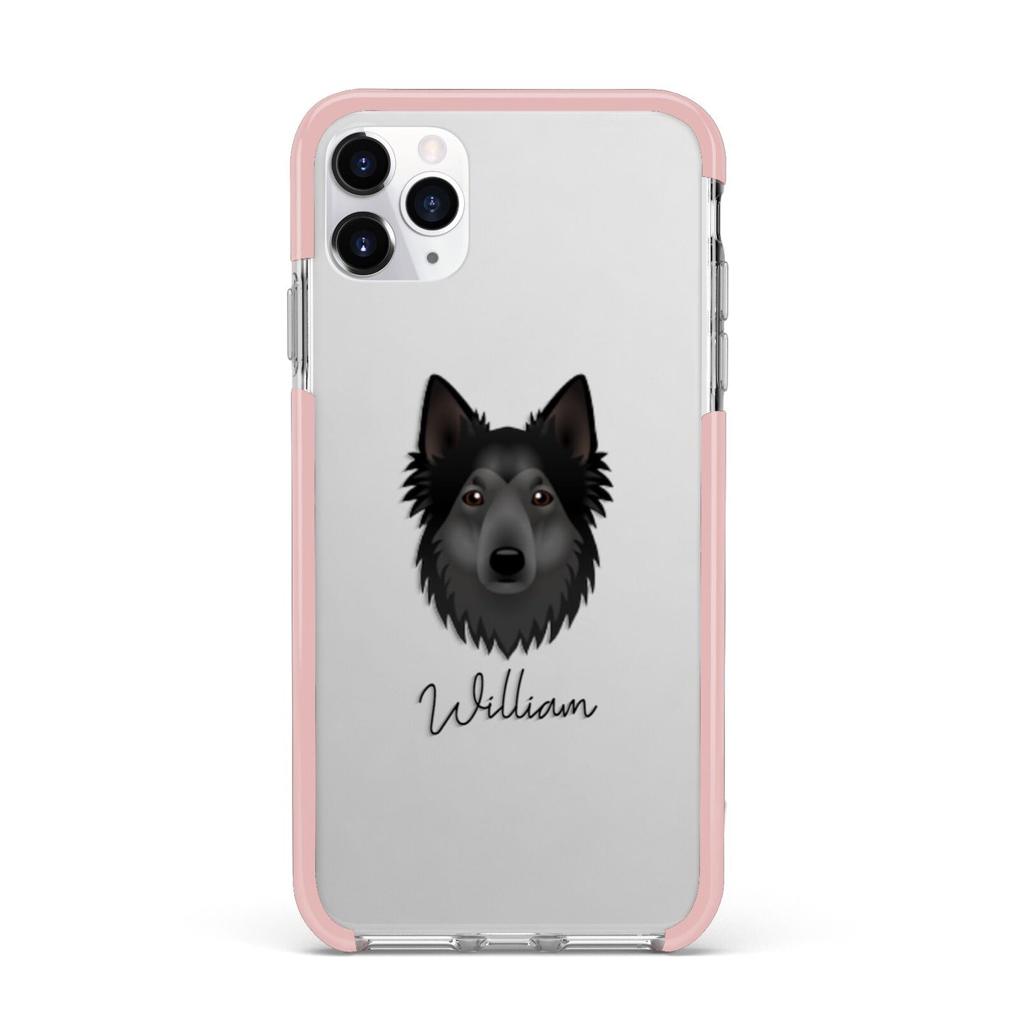 Shollie Personalised iPhone 11 Pro Max Impact Pink Edge Case