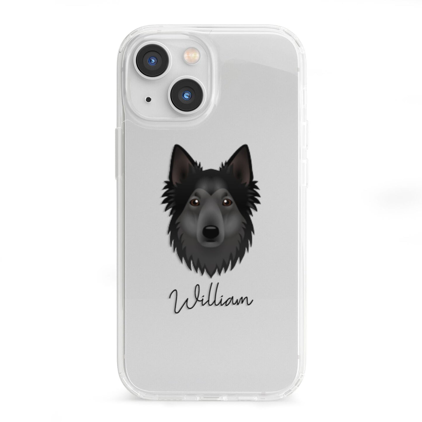 Shollie Personalised iPhone 13 Mini Clear Bumper Case