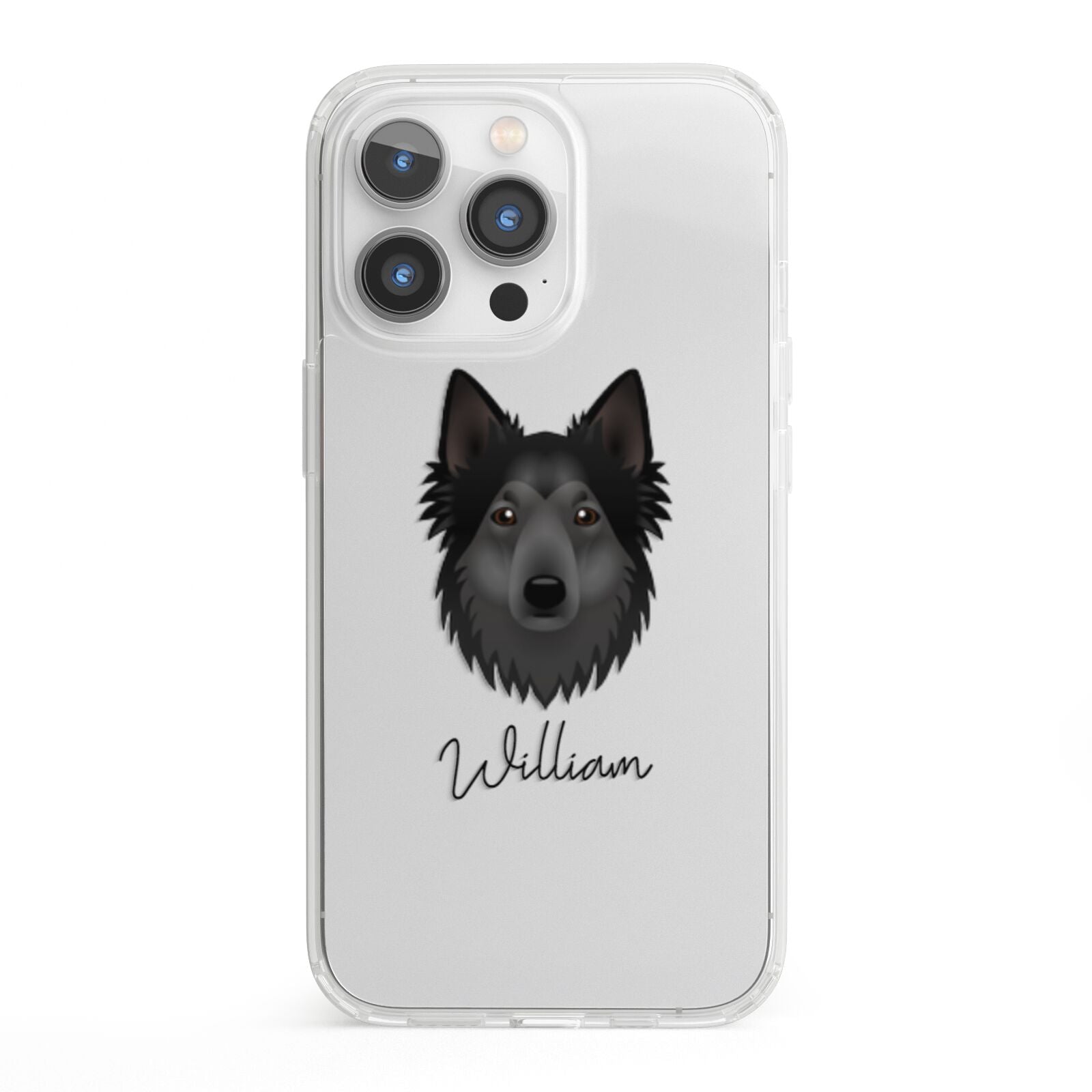Shollie Personalised iPhone 13 Pro Clear Bumper Case