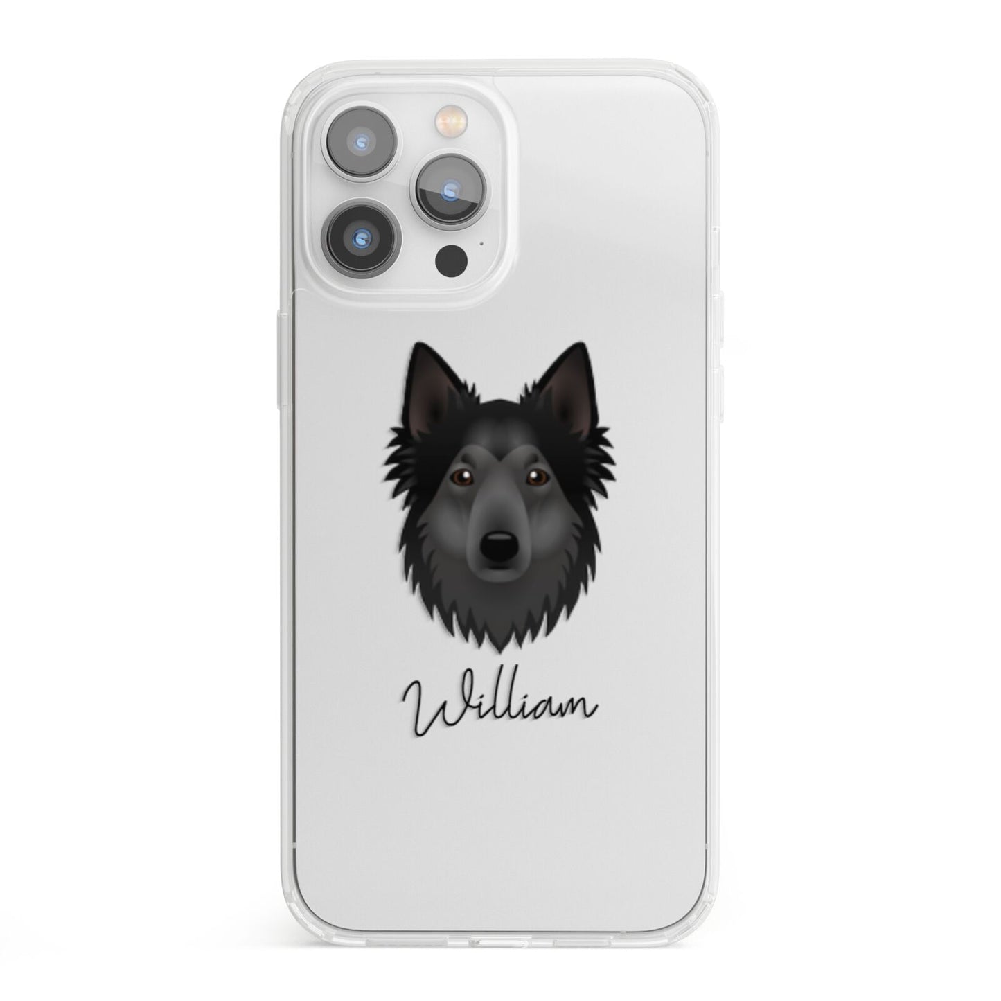 Shollie Personalised iPhone 13 Pro Max Clear Bumper Case