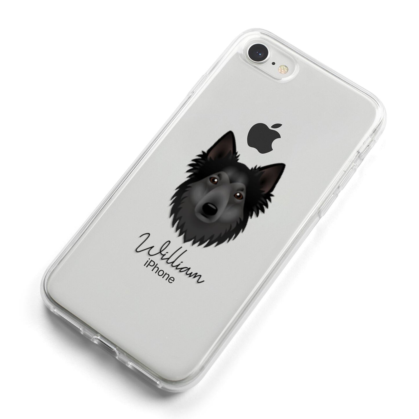 Shollie Personalised iPhone 8 Bumper Case on Silver iPhone Alternative Image