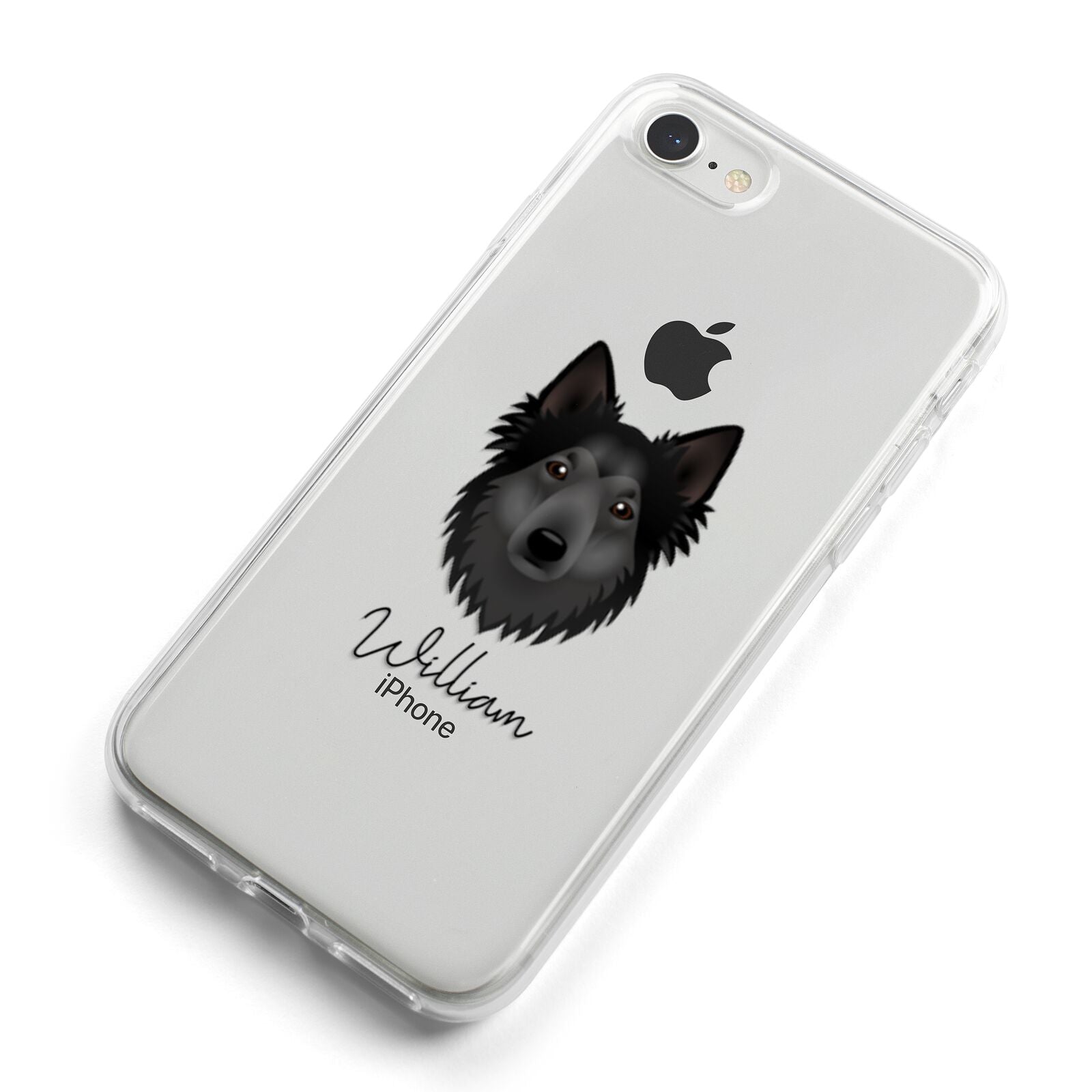 Shollie Personalised iPhone 8 Bumper Case on Silver iPhone Alternative Image