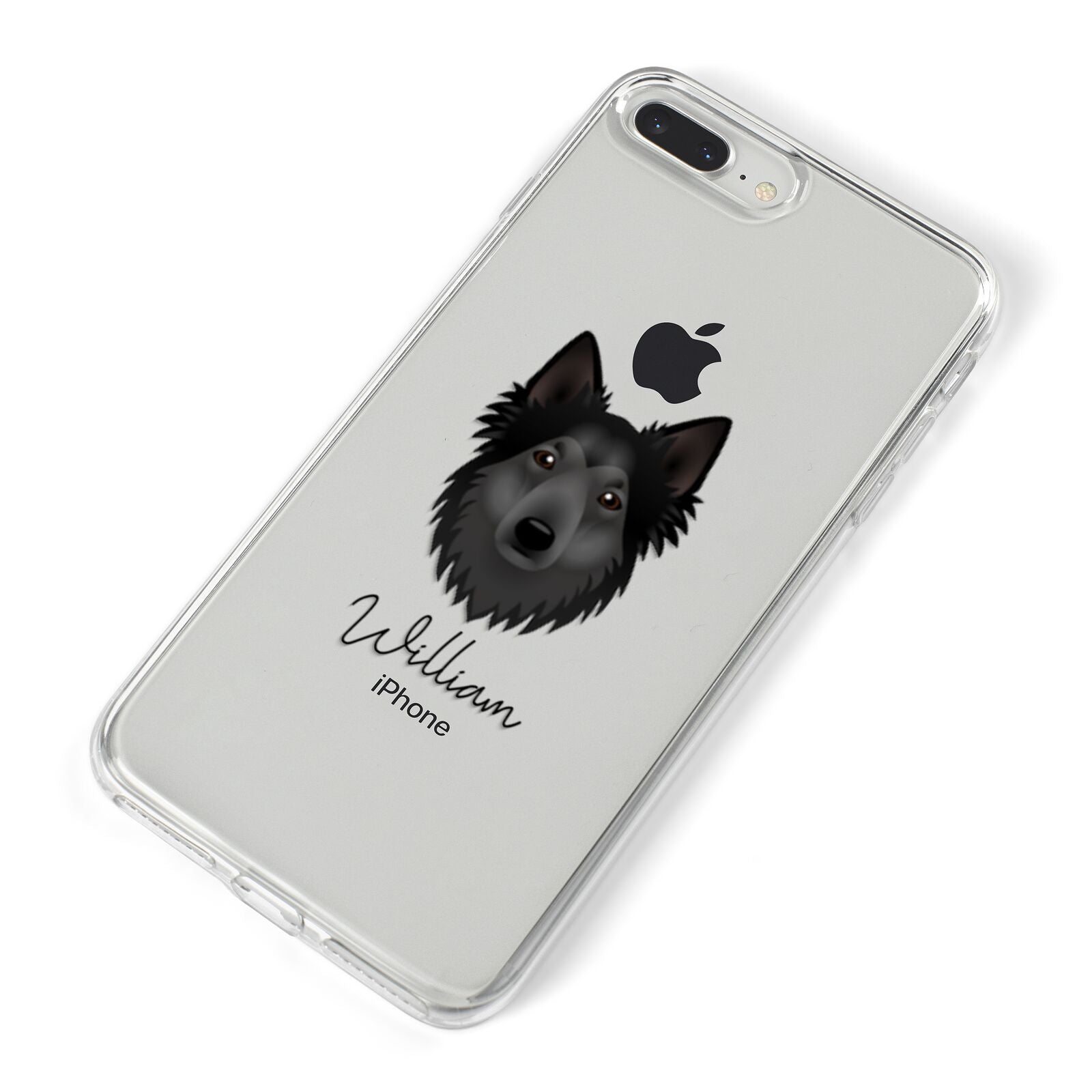 Shollie Personalised iPhone 8 Plus Bumper Case on Silver iPhone Alternative Image