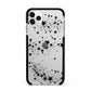 Shooting Stars Apple iPhone 11 Pro Max in Silver with Black Impact Case