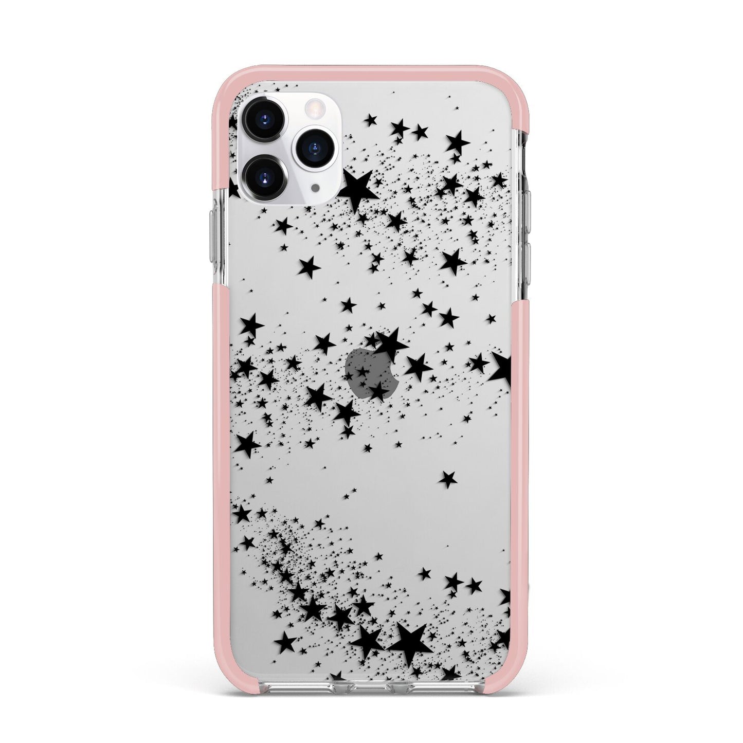 Shooting Stars iPhone 11 Pro Max Impact Pink Edge Case