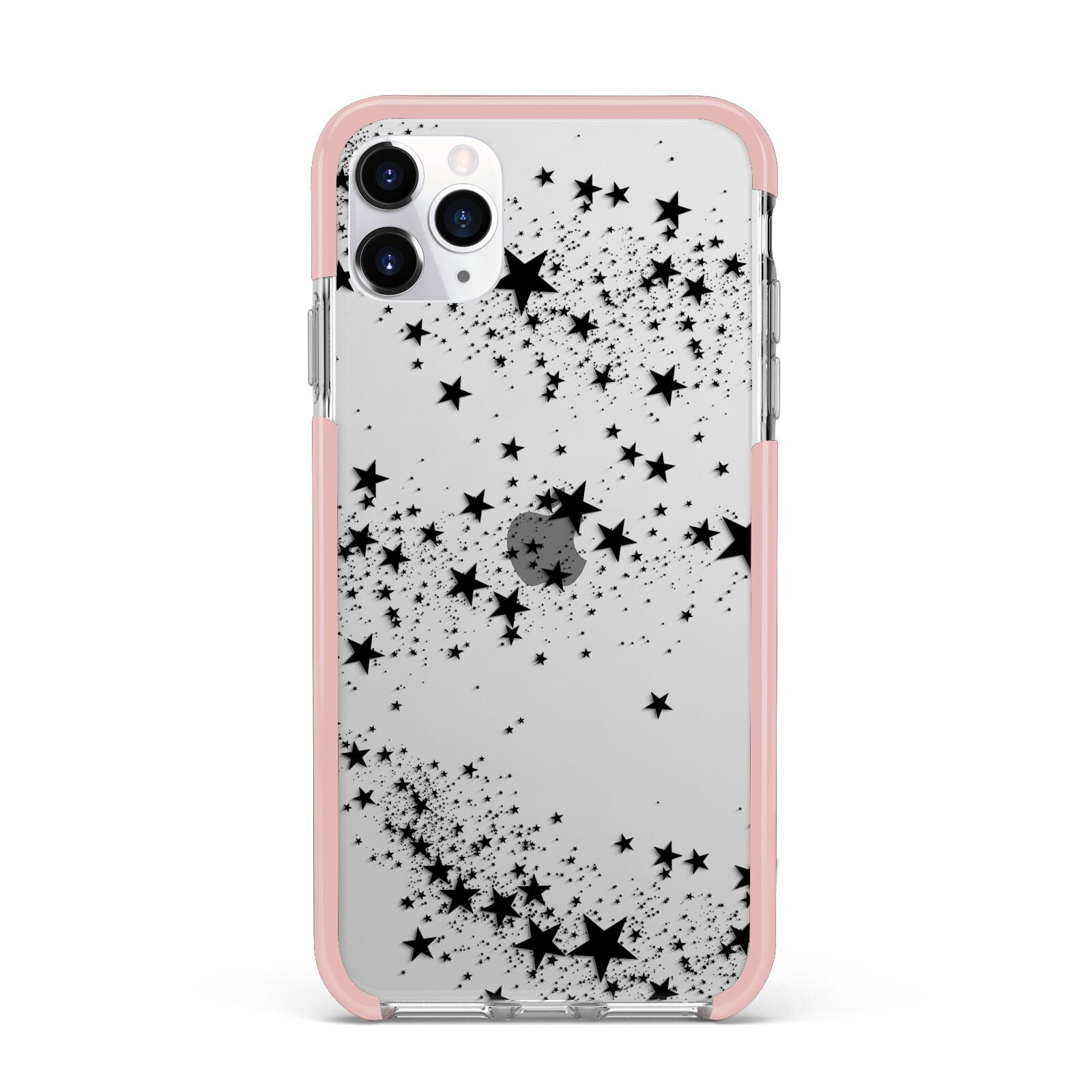 Shooting Stars iPhone 11 Pro Max Impact Pink Edge Case