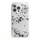 Shooting Stars iPhone 13 Pro Clear Bumper Case