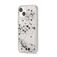 Shooting Stars iPhone 14 Clear Tough Case Starlight Angled Image